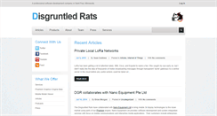 Desktop Screenshot of disgruntledrats.com